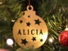 Bola Navidad - Alicia