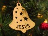 Adorno campana Navidad - Jesús