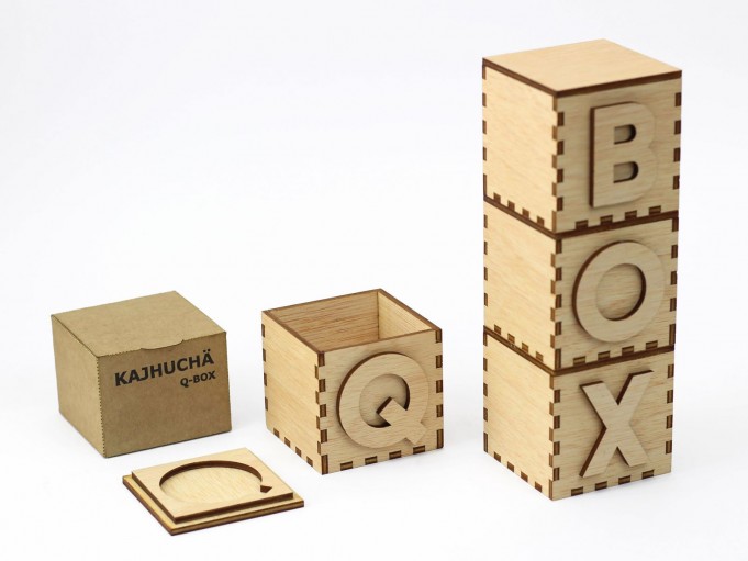 Kajhuchä Q-Box - QBOX vertical con envase