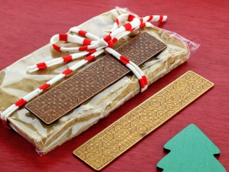 Marcapáginas Mr. Brown con turrón