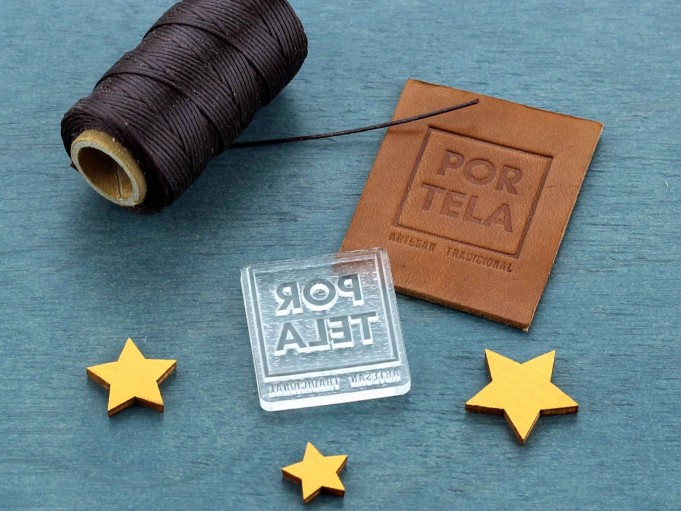 Cuño para marcar cuero