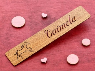 Marcapáginas Caballo sapelly - Carmela