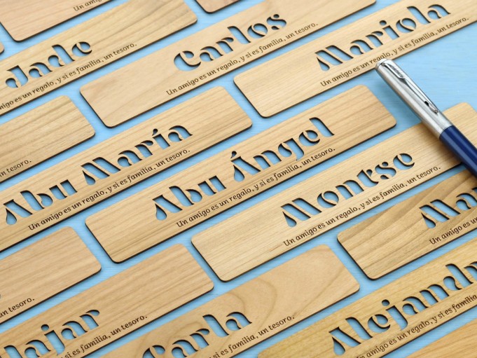 Marcapáginas Typo Custom