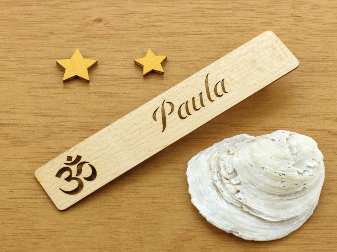 Marcapáginas ॐ arce - Paula