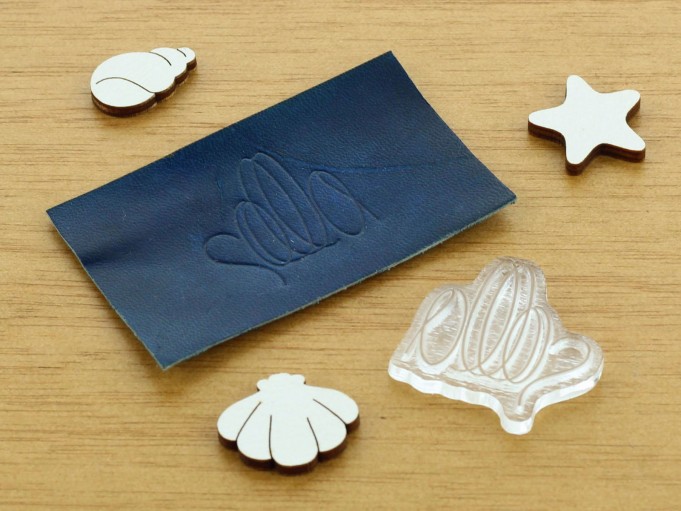 Cuño para marcar cuero